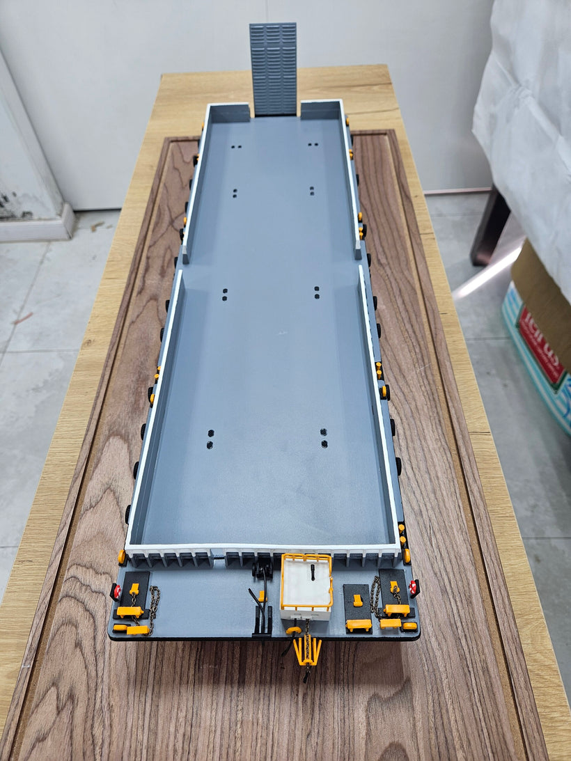 Black Pearl Barge Vessel Model