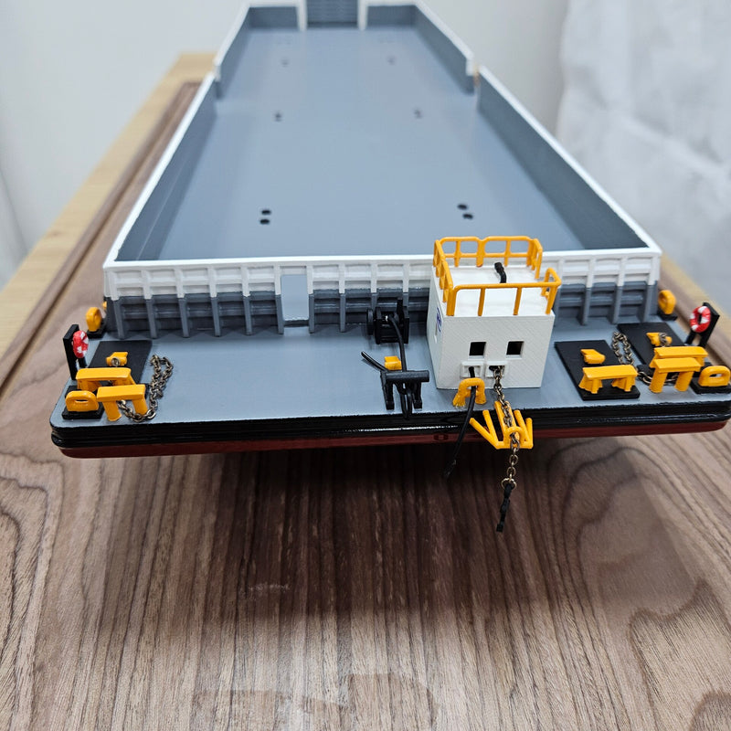 Black Pearl Barge Vessel Model