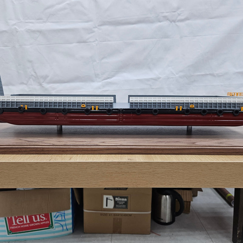 Black Pearl Barge Vessel Model