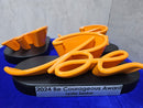 Be Courageous Award - Personalised Values Recognition Trophy