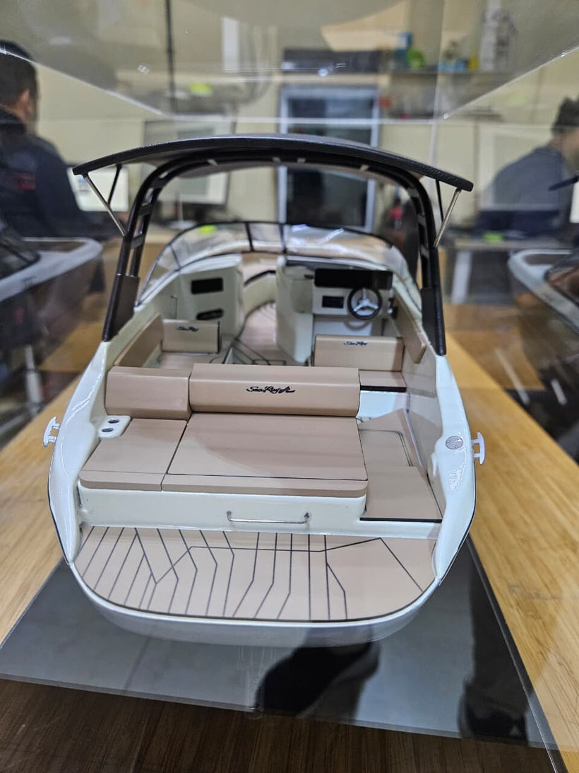Sport Boat Scale Model - Luxury Boat Replica