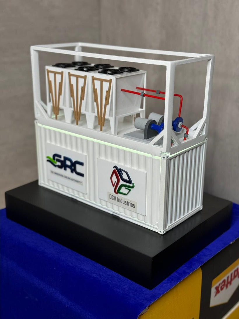 Container Datacenter Scale Model - Custom Branded Equipment Model