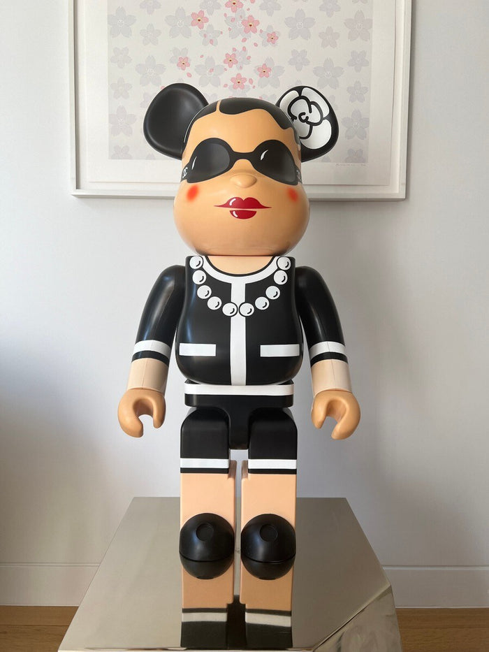 Custom Bearbrick 1000% Designer Toy - Branded Collectible Figure Set