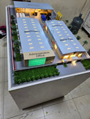 Custom Factory Plant Scaled Model - Facility Diorama