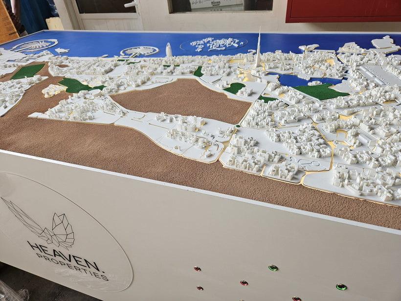 3D Interactive Dubai Map