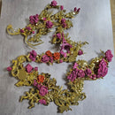 Chinese Gold Dragon Wall Art Sculpture