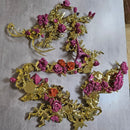 Chinese Gold Dragon Wall Art Sculpture