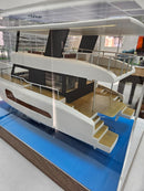 Solar Catamaran Yacht Scale Model