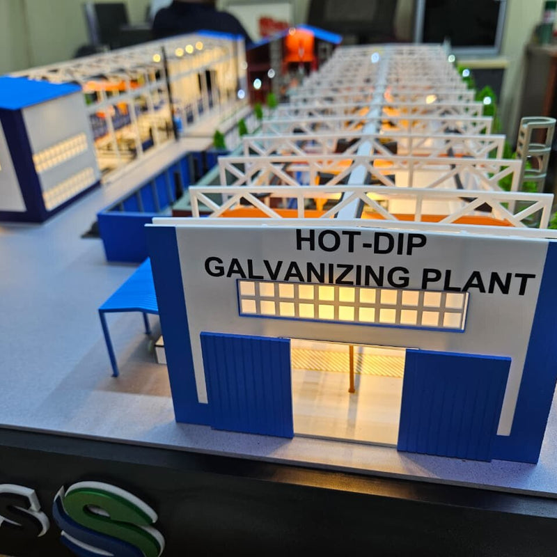 Electroplating Factory Scale Model