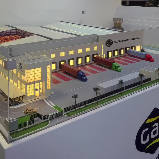 Logistics Warehouse Scale Model