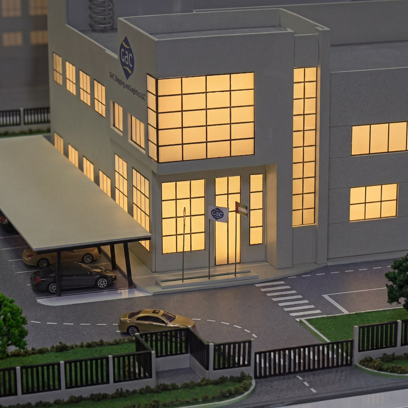Logistics Warehouse Scale Model