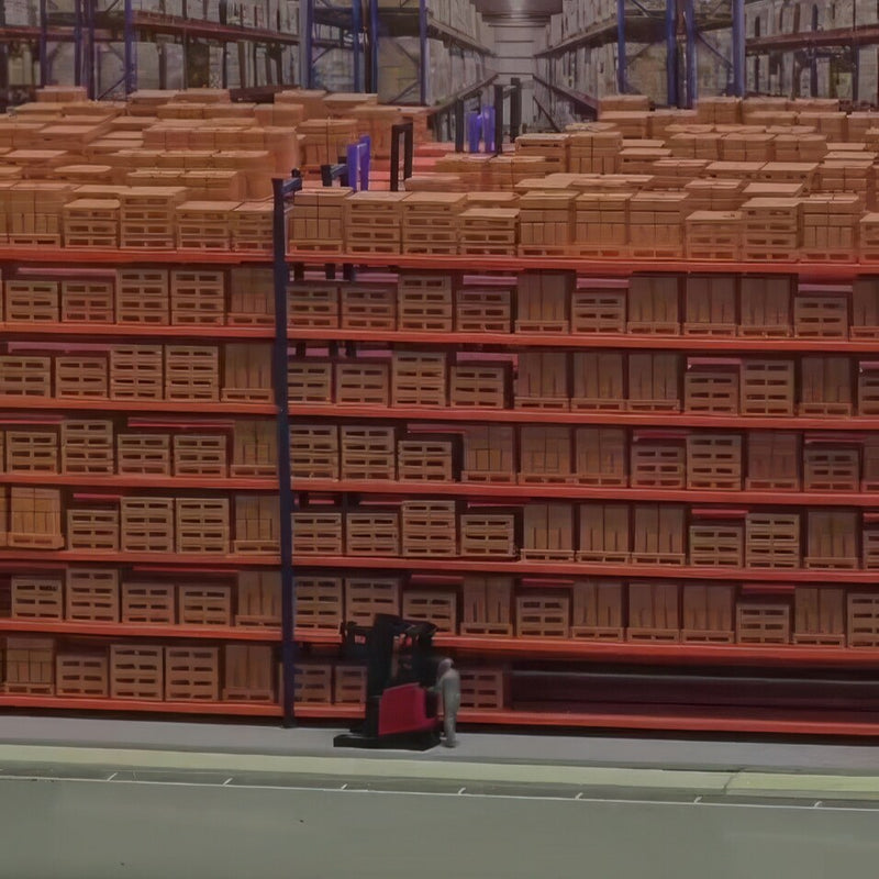 Logistics Warehouse Scale Model