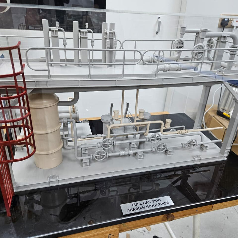 Gas Process Skid Model