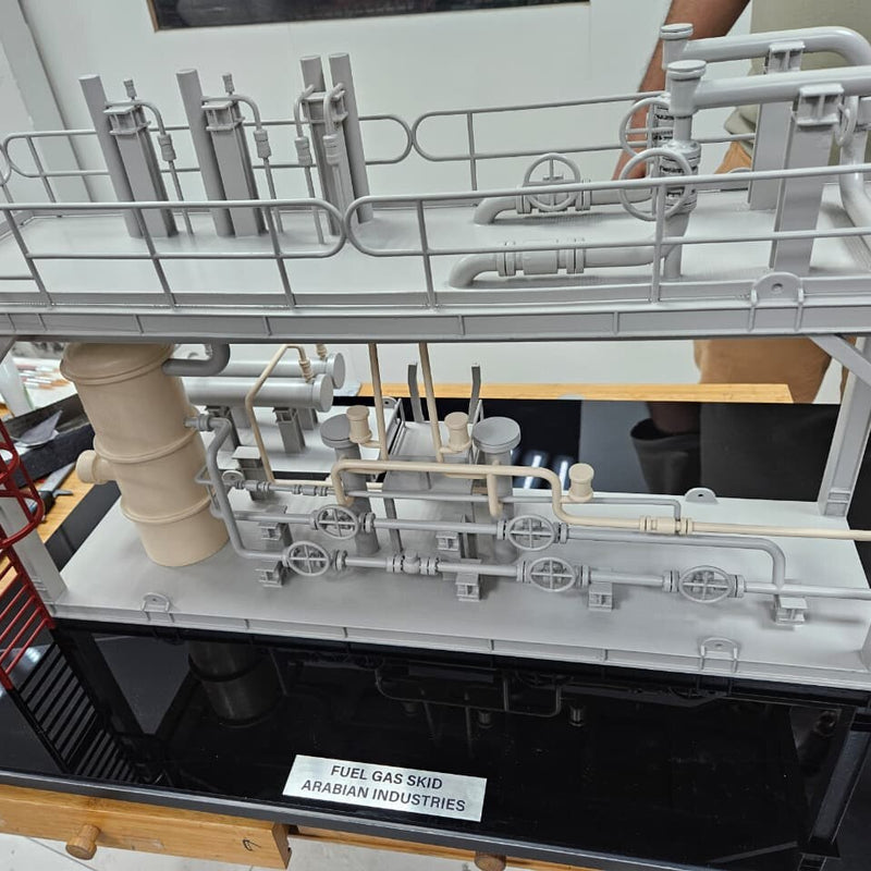 Gas Process Skid Model