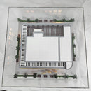 Top view of retail fitout model in acrylic display case