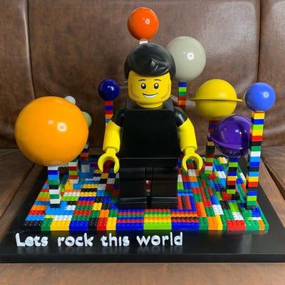 Custom LEGO Brick Figure