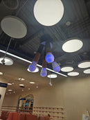 Giant Makeup Brush Installation