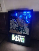 3D Futuristic Logo Light Box