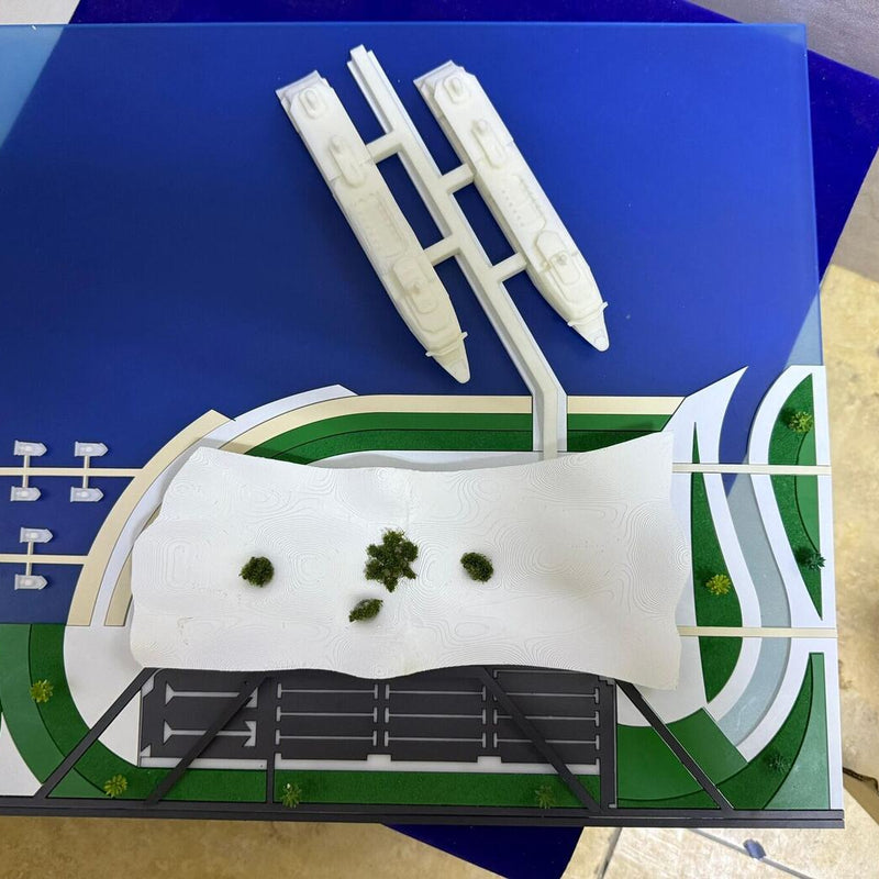 Airport Terminal Scale Model