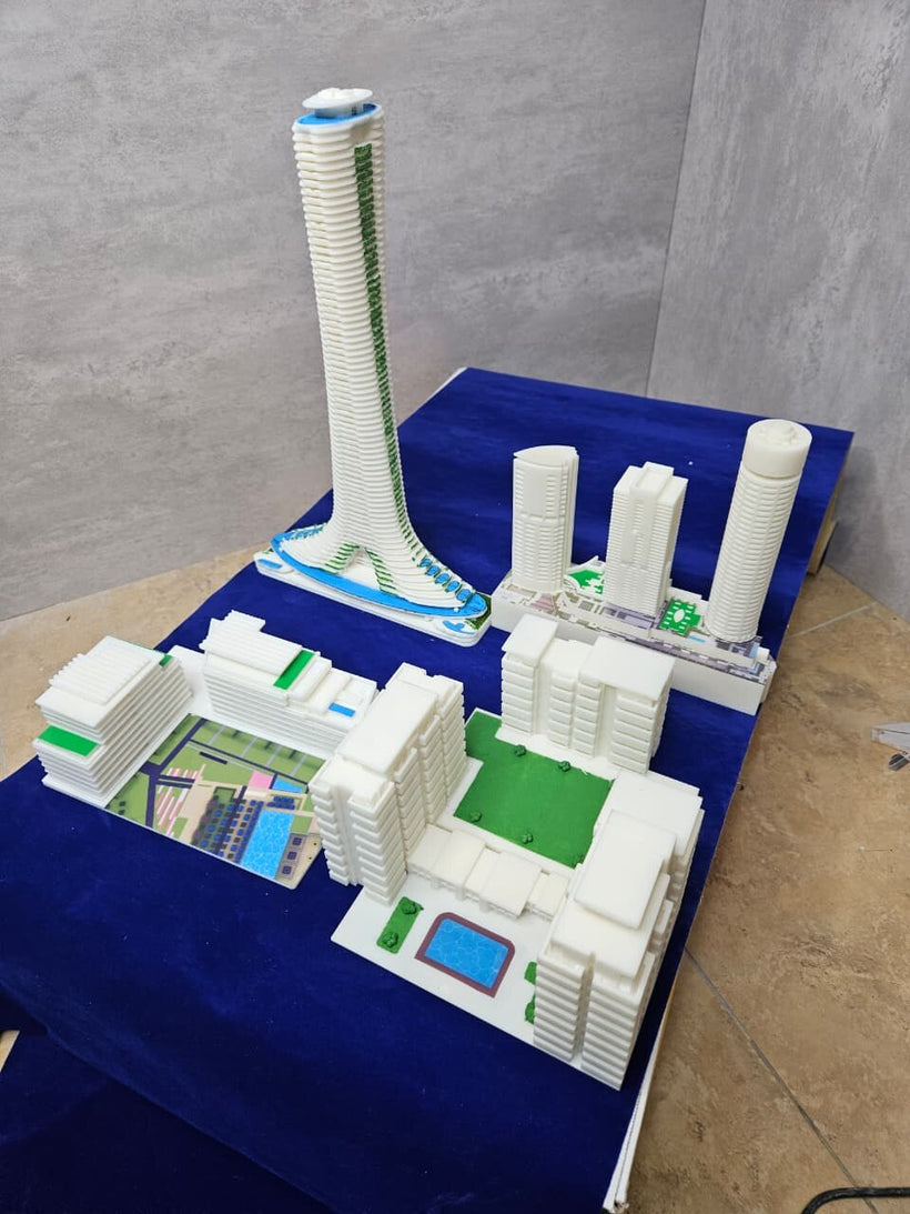 Architectural Massing Model - Custom Development Scale Model