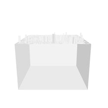 Interactive 3D model of Downtown Dubai Map City Relief Model 3D Design File