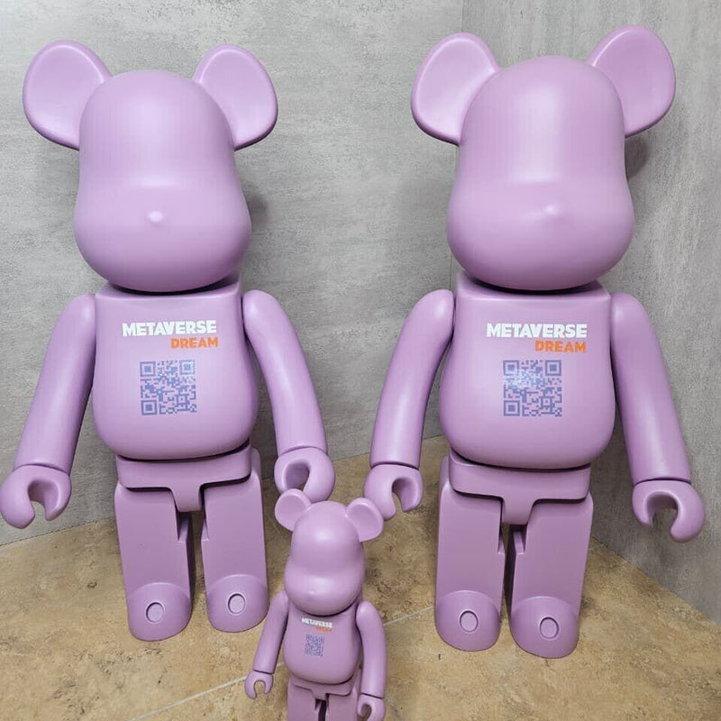 Purple Designer Bearbrick