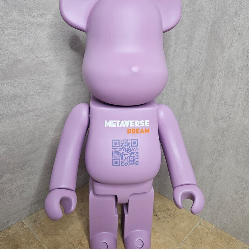 Purple Designer Bearbrick