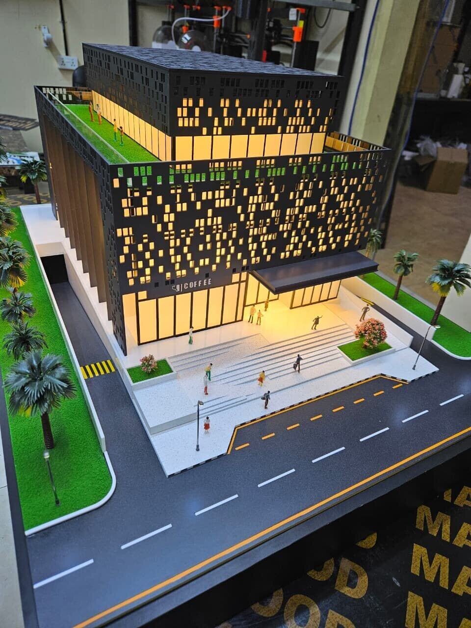 G+2 Office Building Model