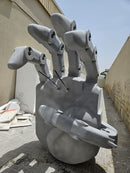 Giant Robotic Hand Sculpture