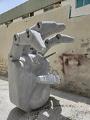 Giant Robotic Hand Sculpture