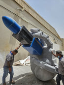 Giant Robotic Hand Sculpture