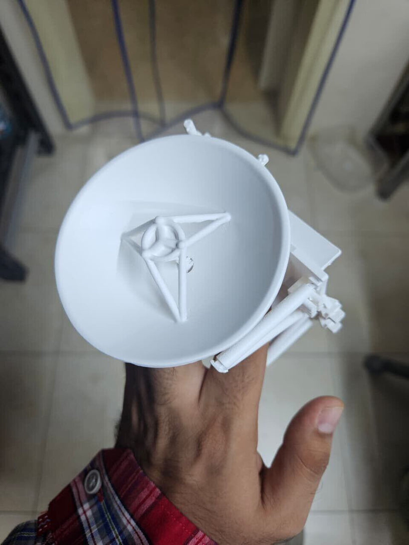 Satellite Component Model - Custom 3D-Printed Engineering Replica