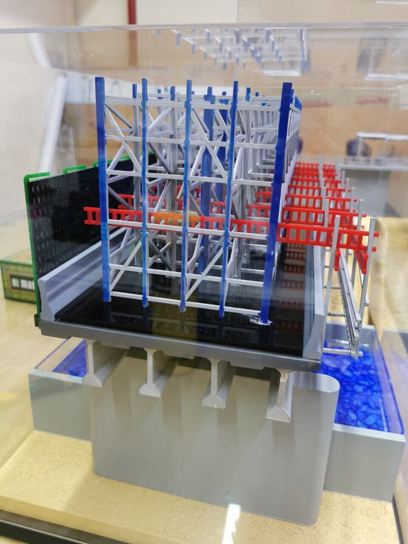 Scaffolding Project Scale Model - Custom Industrial Demonstration Model