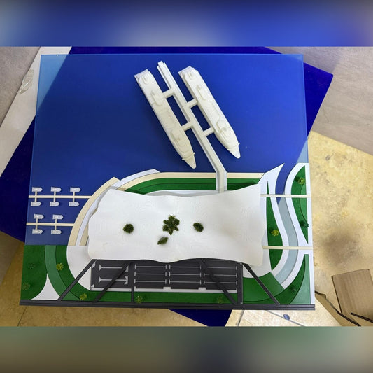 Airport Terminal Scale Model