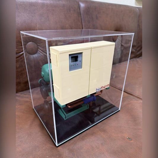 Industrial Water Cooled Chiller Unit Equipment Display Model