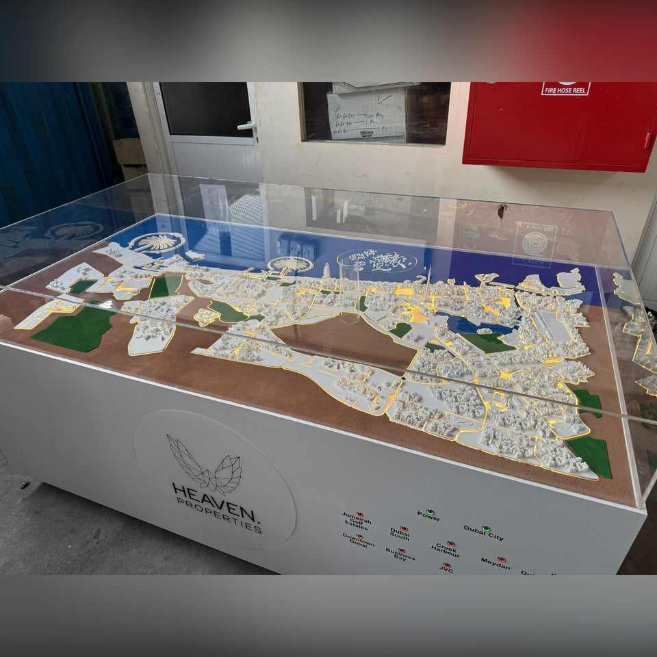 3D Interactive Dubai Map