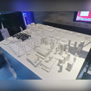 3D Printed Energy Infrastructure City Model