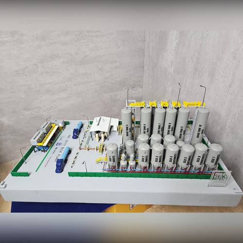 Custom Factory Plant Scaled Model