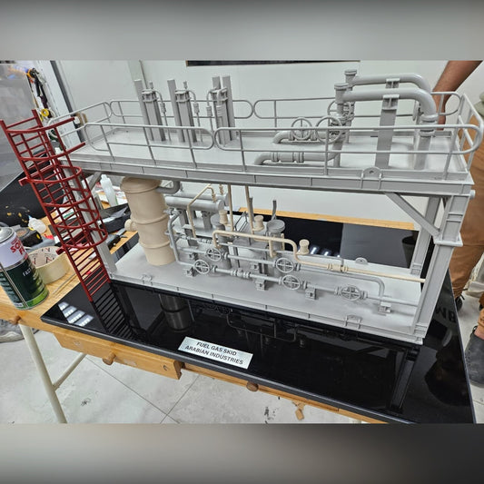 Gas Process Skid Model