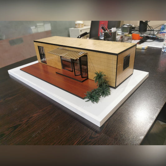 Modular Cabin House Container Model