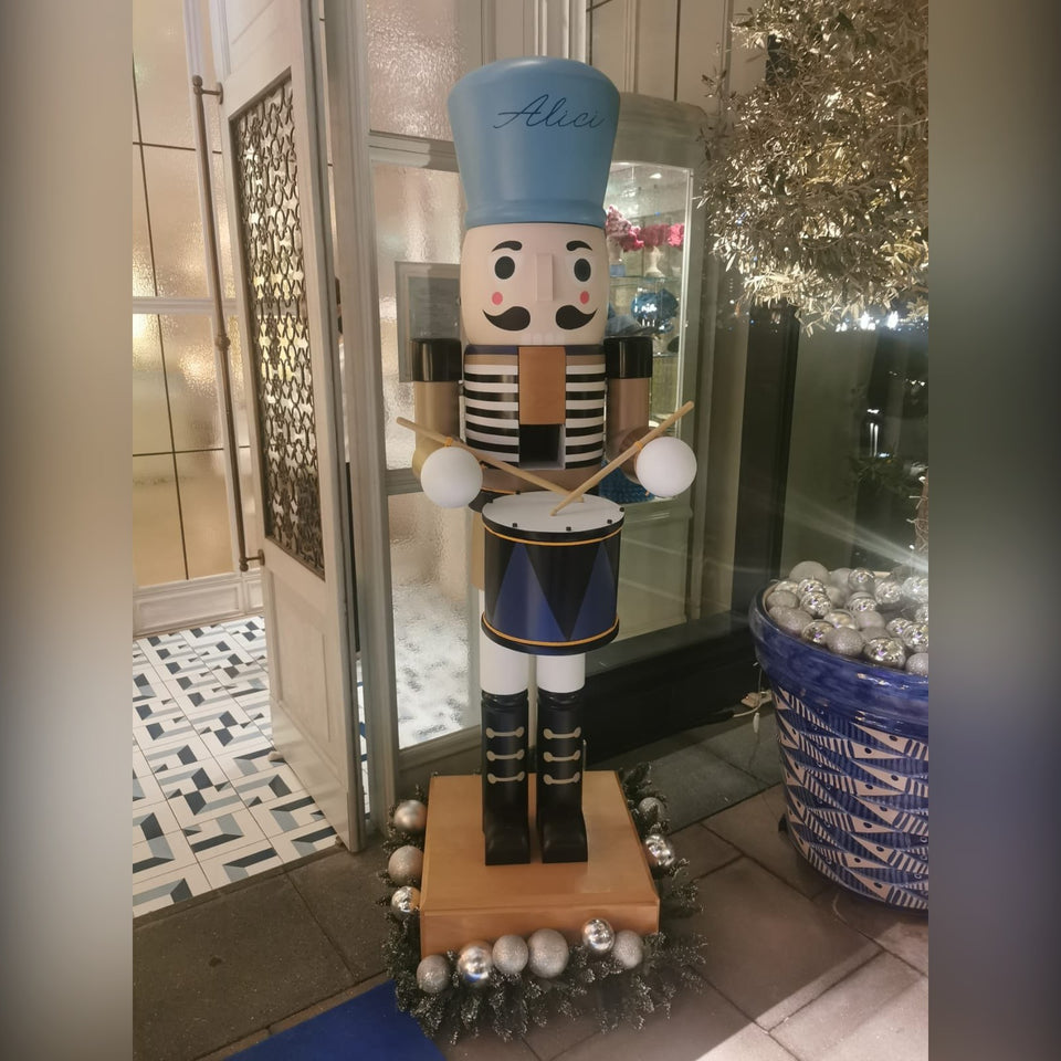 Life Size Nutcracker Statue - Custom LED Christmas Decor