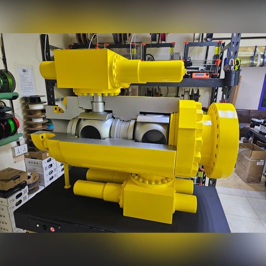 Interactive Cutaway Industrial Valve Model