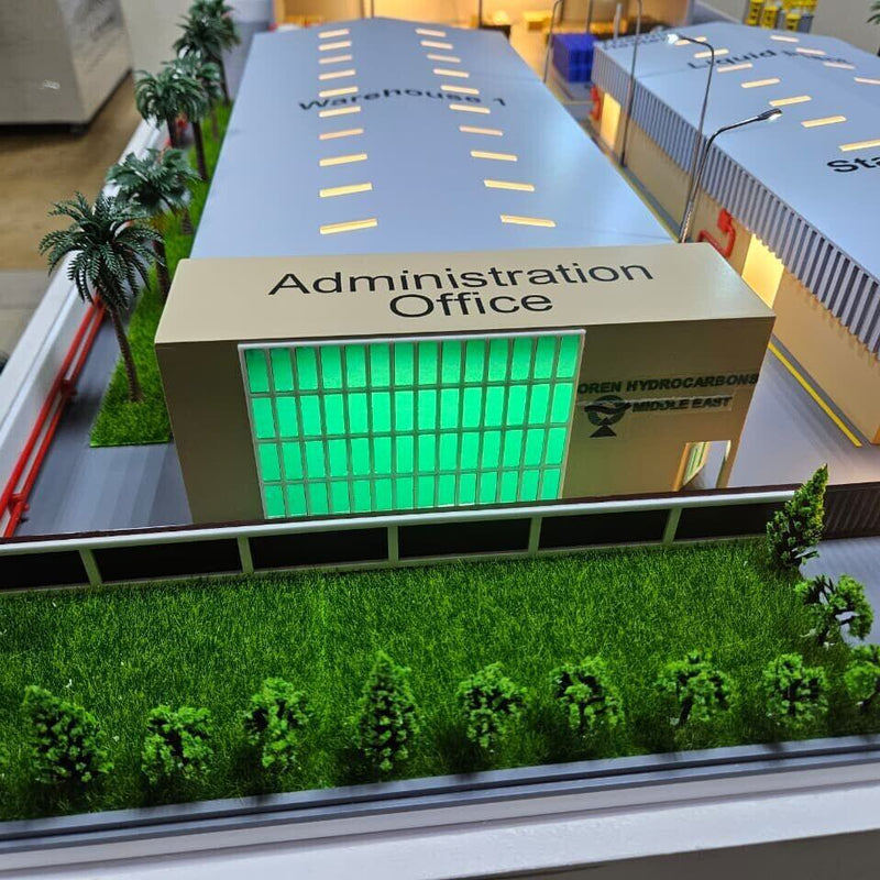 Industrial Facility Scale Model