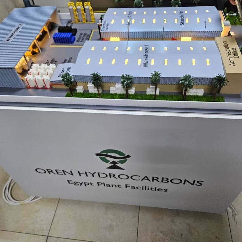 Industrial Facility Scale Model