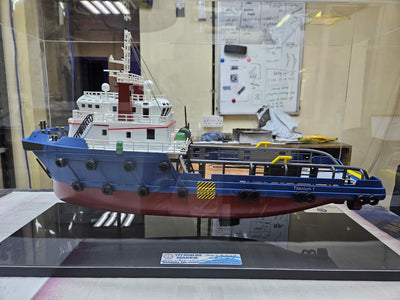 Tugboat & Supply Vessel Model - Ship Scale Replica