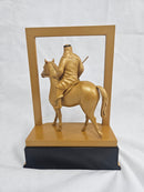 Commemorative statue award rear detail